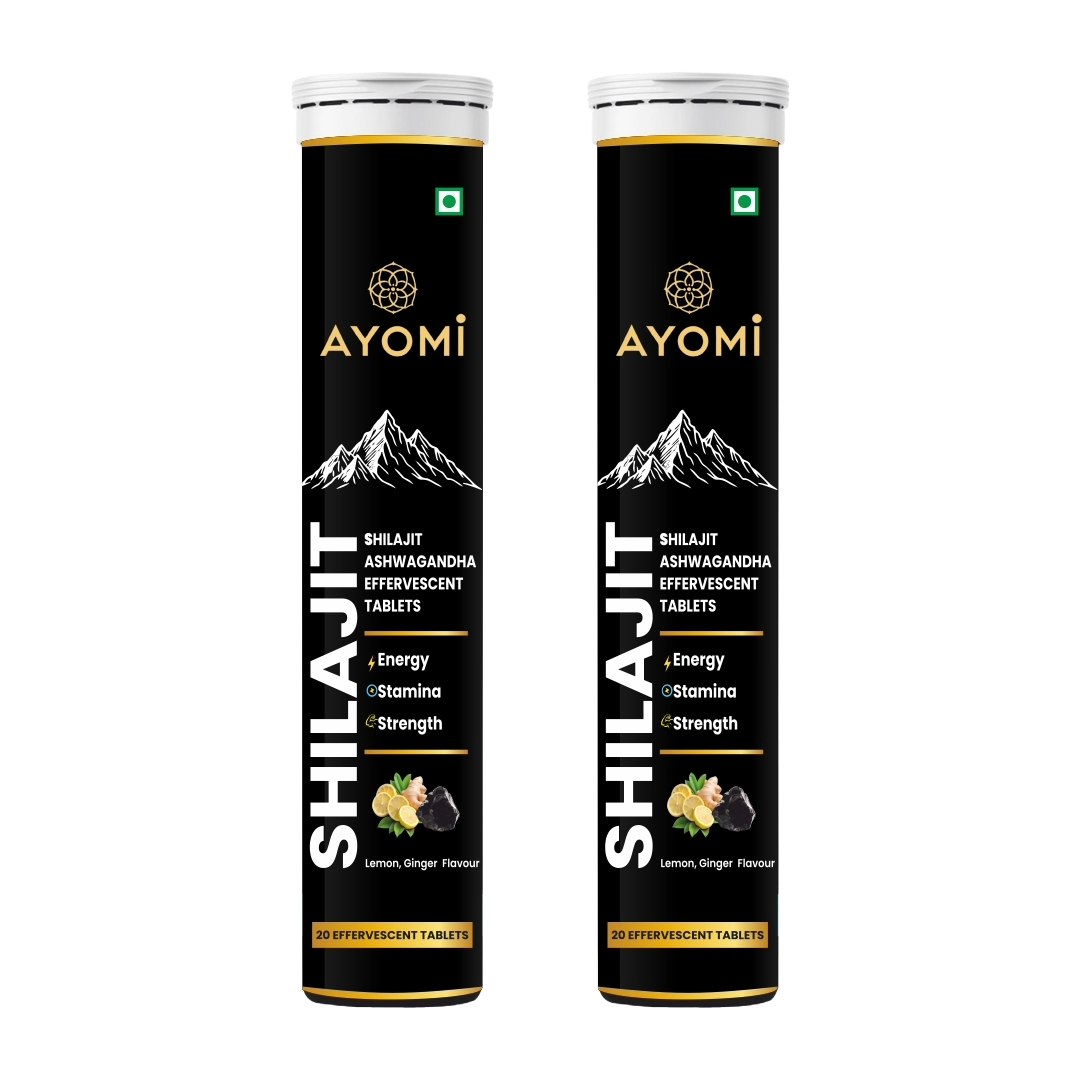 AYOMI SHILAJIT + ASHWAGANDHA TABLETS