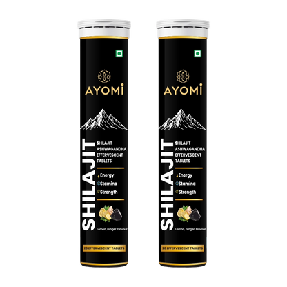 AYOMI SHILAJIT + ASHWAGANDHA TABLETS